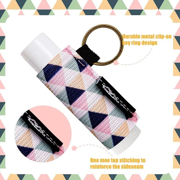 WK IEASON 6PCS Lip Balm Holder Bulk Chapstick Gloss