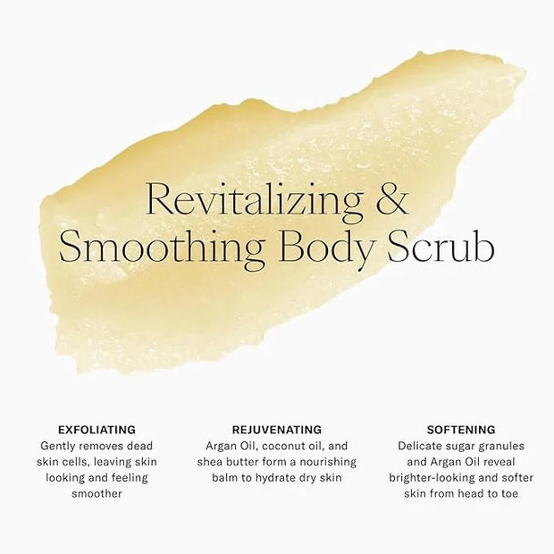 Josie Maran Bod Squad Body Care Set - Includes 2 Argan Sugar Scrubs & 2 Body Butters - Nourishes Skin with Gentle Exfoliat...