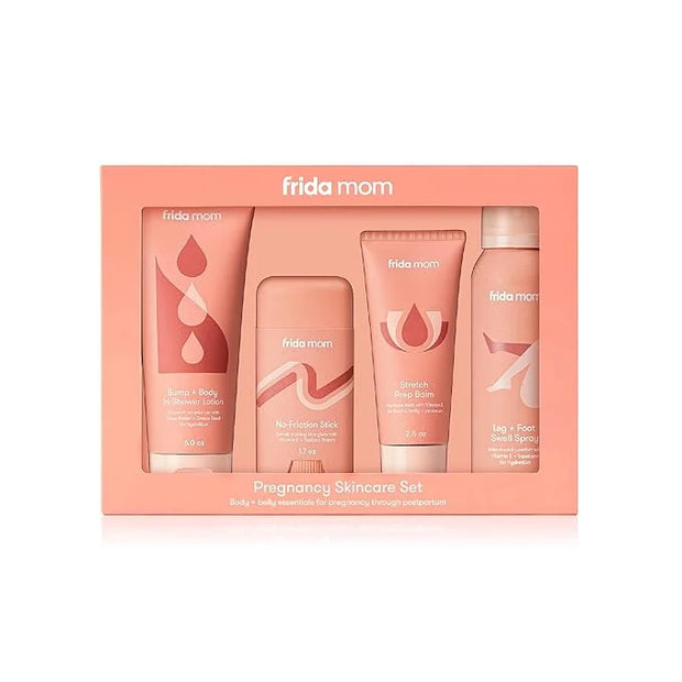 Frida Mom Pregnancy Skincare Set, Body Relief for Stretch Marks, Dry Skin, Swelling, & Chafing - 4pk Set - Product Image