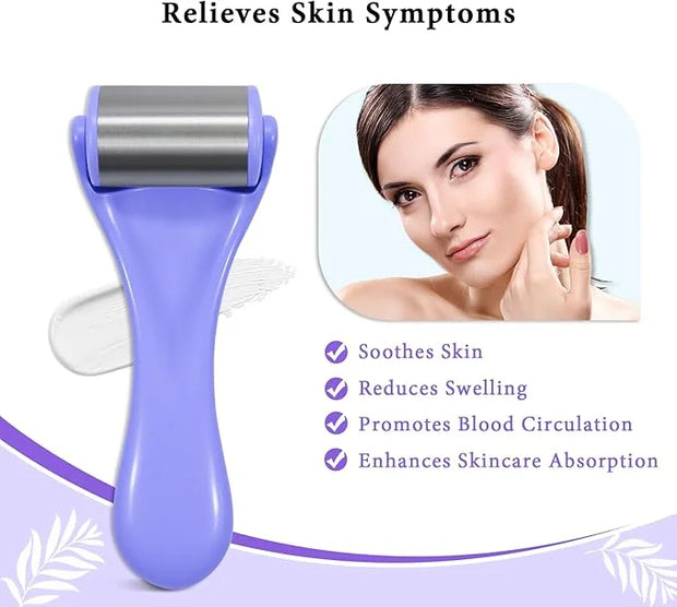 Ice Face Mask and Eye Ice Roller 5Pack Beauty Skin Care Tools Set, Eye Mask for Dry Eyes Face Depuffer Wrinkles and Liftin...