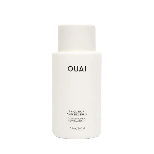 OUAI Thick Shampoo and Conditioner Set - Sulfate Free Shampoo and Conditioner for Thick Hair - Made with Keratin, Marshmal...