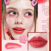 4 Pcs Roll-on Lip Gloss Set, Clear Lip Gloss Crystal Jelly Liquid Lipstick, Plumping Lip Oil, Long Lasting Hydrating & Moi...