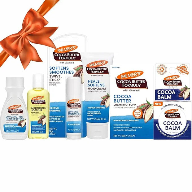 Palmer's Cocoa Butter Formula Mini Easter Basket Stuffers (6 Piece) - Moisturizing Body Oil, Intensive Body Lotion, Cocoa ...