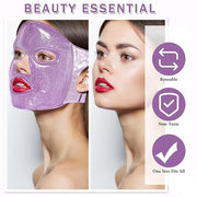 Geyoga Gel Ice Face Eye Mask Cooling Face Eye Masks for Reducing Puffiness, Dark Circles, Redness, Pain Relief, Migraine, ...