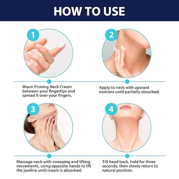HSBCC Neck Cream for Tightening and Firming: Acetyl Hexapeptide-8 Retinol Shea Butter Niacinamide - Smoothes Wrinkles Skin...