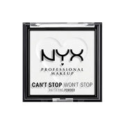 NYX PROFESSIONAL MAKEUP Can't Stop Won't Stop Mattifying Pressed Powder - Bright Translucent - Product Image