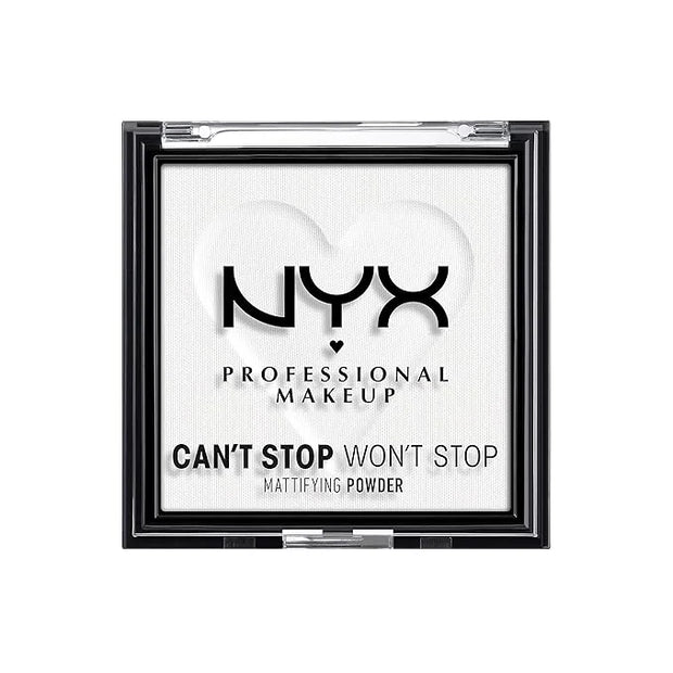 NYX PROFESSIONAL MAKEUP Can't Stop Won't Stop Mattifying Pressed Powder - Bright Translucent - Product Image