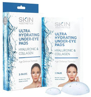 Hyaluronic & Collagen Under Eye Patches - Reduces Puffiness, Eye Bags & Wrinkles, Ultra Hydrating - Dermatologist Tested K...