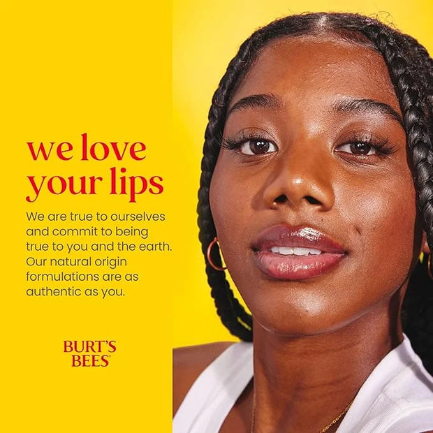 Burt's Bees Lip Balm - Original Beeswax 12 Count Pack in Bulk, Lip Moisturizer With Responsibly Sourced Beeswax, Tint-Free...