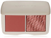 COVER FX Monochromatic Powder Blush Duo - Spiced Cinnamon: Terracotta Flush - Matte + Shimmer Finish - Create Custom, High...