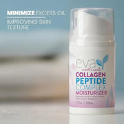 Eva Naturals Collagen Face Moisturizer Peptide - Anti-Wrinkle Facial Moisturizer For Face - Deeply Hydrating Multi-Peptide...