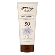 Hawaiian Tropic Skin Defense Sunscreen Lotion SPF 30, 6oz | SPF 30 Sunscreen Lotion with Green Tea Extract, Sunscreen Body...