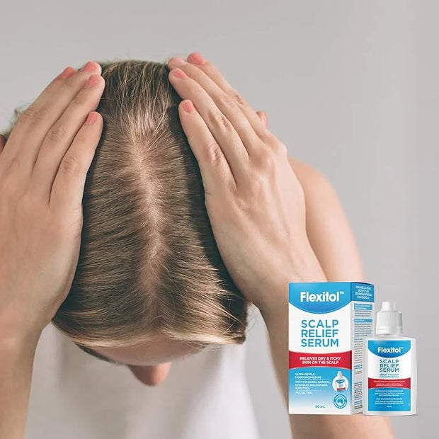 Flexitol Scalp Relief Serum for Itchy Scalp with 2% Colloidal Oatmeal, 2 Ounce - Product Image