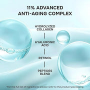 SimplyVital Moisturizer for Neck & Décolleté – With Collagen, Retinol, Peptides & Hyaluronic Acid – Anti-Aging Hydration –...