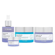 goPure Ultimate Firming Set - Skincare Routine for Firmer-Looking Skin, 4 Piece Set Includes Tightening Neck Cream, Hydrat...