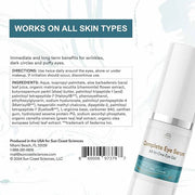 Sun Coast Sciences - Complete Eye Serum by Dr. Mark Rosenberg for Wrinkle Reduction, Dark Spot Fading, and Under-Eye Bags ...