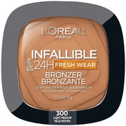 L'Oreal Paris Infallible Up to 24H Fresh Wear Soft Matte Longwear Bronzer. Waterproof, heatproof, Transfer, humidity and s...