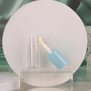 COSIDEA 14pcs Empty 6ml big doe foot wand Chunky lip gloss tubes for DIY lipgloss,Pink round lipgloss containers tubes wit...
