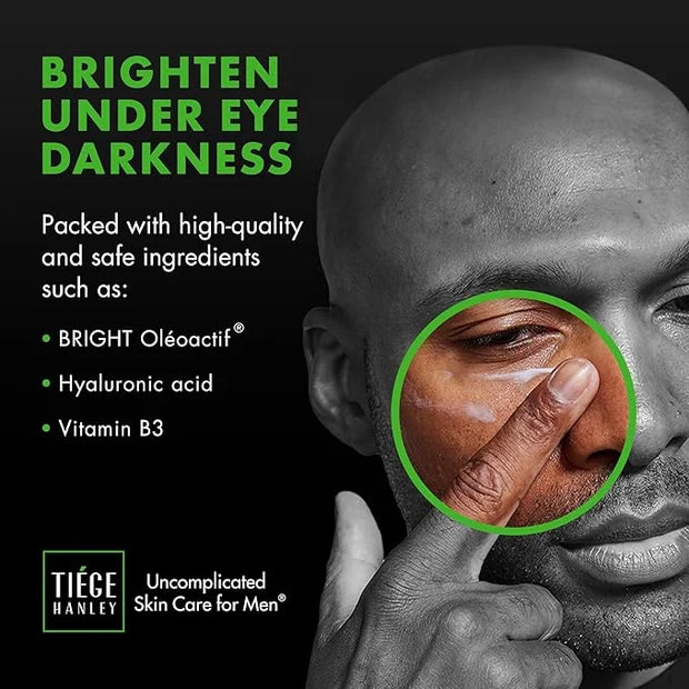 Tiege Hanley Eye Cream for Men | Reduces Dark Circles, Bags under Eyes, Puffiness & Crow’s Feet – Anti-Aging Under Eye Tre...