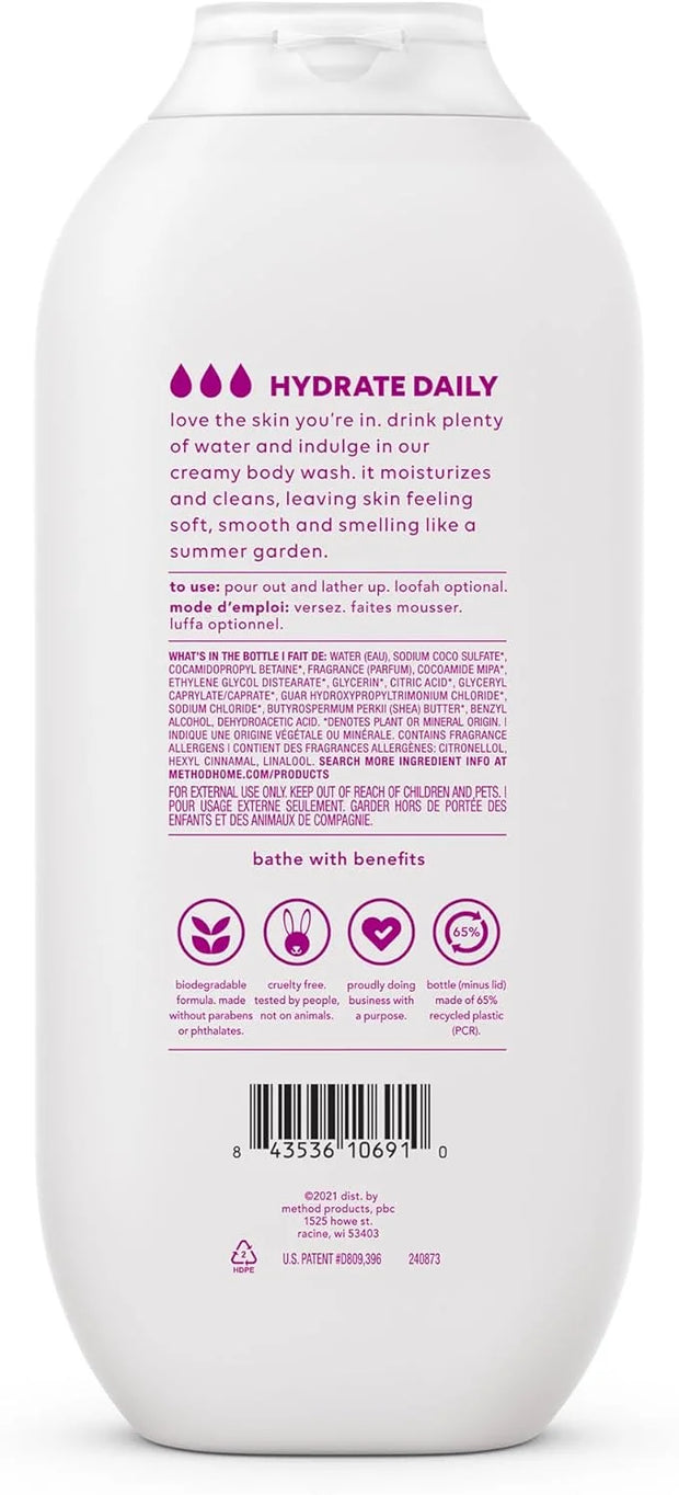 Method Body Wash, Magnolia, Paraben and Phthalate Free, 18 oz (Pack of 6) - Product Image