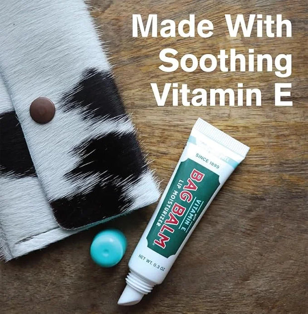 Vermont's Original Bag Balm Fragrance Free Lip Balm with Vitamin E | Pack of 4 0.3oz Tubes - Product Image