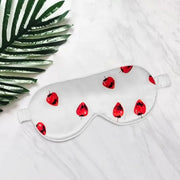 THXSILK Sleep Mask 100% 19 Momme Pure Mulberry Silk Super Smooth Cooling Decorative Sleep Eye Mask Blackout Eye Cover with...