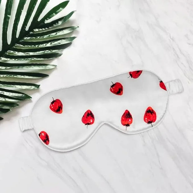 THXSILK Sleep Mask 100% 19 Momme Pure Mulberry Silk Super Smooth Cooling Decorative Sleep Eye Mask Blackout Eye Cover with...