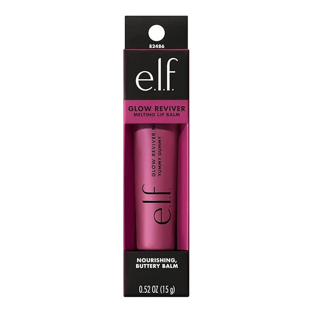 e.l.f. Glow Reviver Melting Lip Balm, Hydrating Tinted Lip Balm For A Glossy Finish & Soft, Supple Lips, Vegan & Cruelty-F...