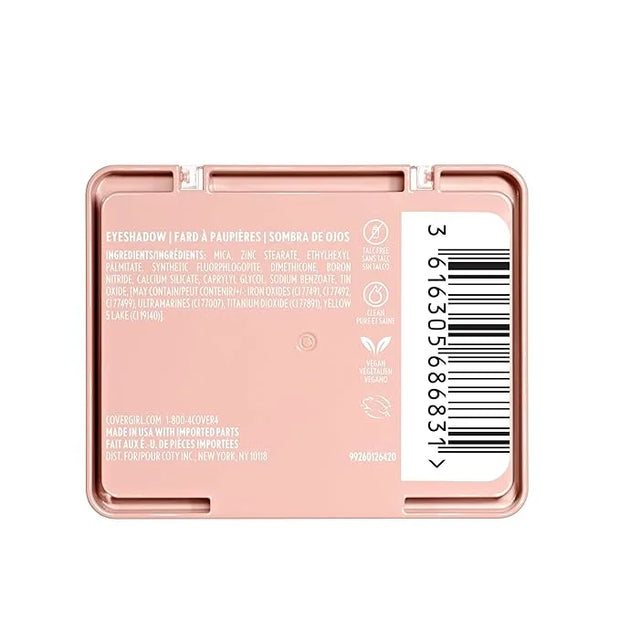 COVERGIRL Eye Enhancer, Bellini Spritz, Eyeshadow Quad, Easy to Wear, Clean & Vegan, Talc-Free, Matte & Shimmer Finishes, ...