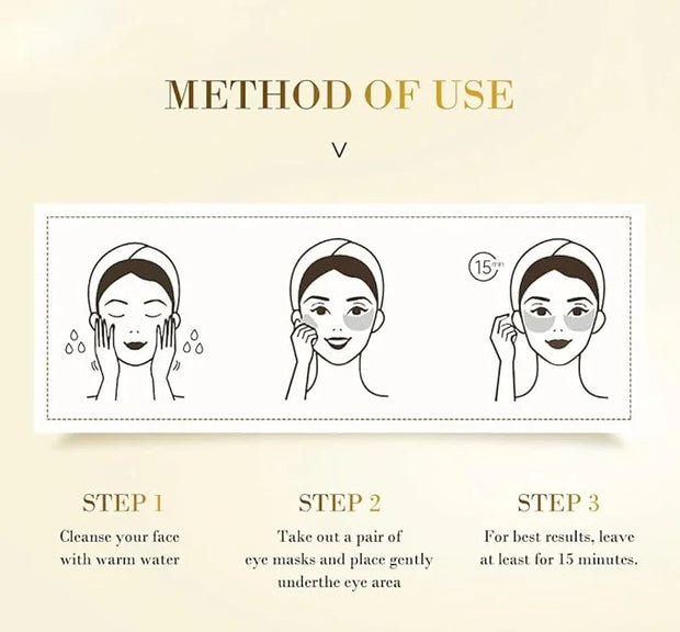 Senana MarinaUnder Eye Masks, Eye Lines And Moisturizing Eye Patches, Moisturizing, Nourishing, Improving Eye Bags, Dark E...