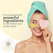 24K Gold Under Eye Patches (30 Pairs) Under Eye Patches for Dark Circles, Under Eye Patches for Puffy Eyes and Dark Circle...
