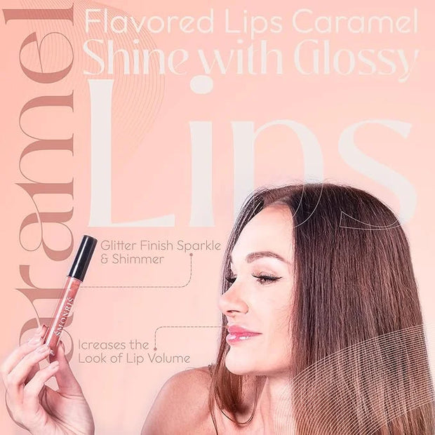 SMONRIS Moisturizing Shiny Lip glosses to Heal Dry Lips for Long Lasting Hydration – High Shine Cruelty Free Non-Sticky Li...
