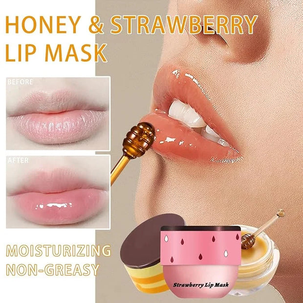 2 Pcs Bee Lip Balm Honey