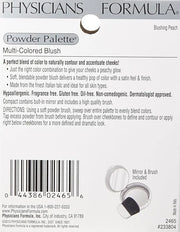 Physicians Formula Powder Palette Multi-Colored Blush Powder Blushing Peach, Dermatologist Tested - Product Image