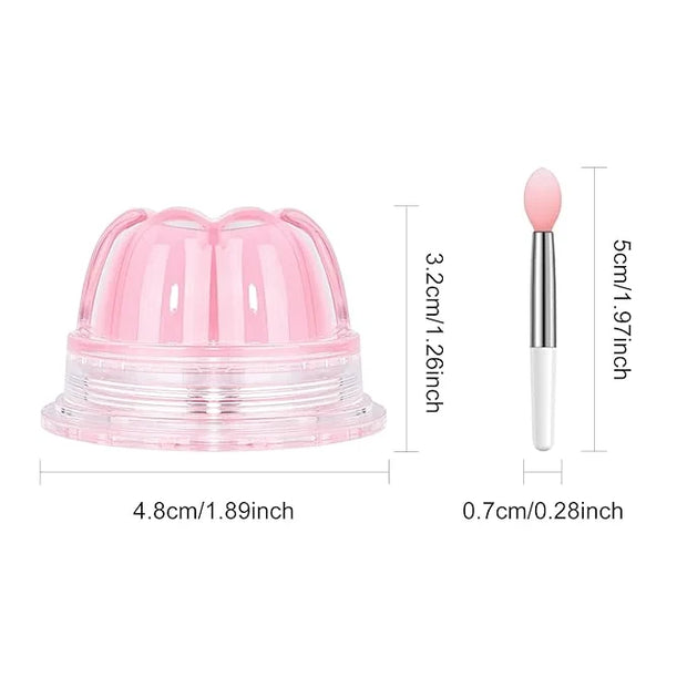 2Pc Jelly Lip Mask Overnight,Fruity Peach Collagen-Peach