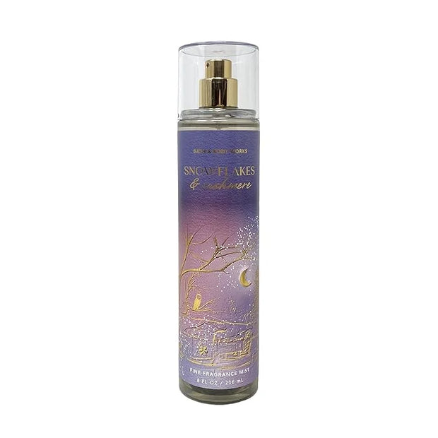 Bath & Body Works - Snowflakes & Cashmere - Daily Trio - Gift Set - Shower Gel, Fine Fragrance Mist and Body Lotion – (Pac...