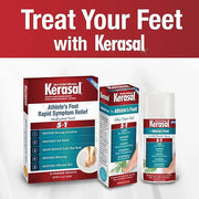 Kerasal 5-In-1 Athlete's Foot Invisible Powder Spray, Athlete's Foot Spray, 2 oz - Product Image