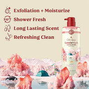 Old Spice GentleMan's Exfoliating & Moisturizing Body Wash for Men, 24/7 Shower Fresh with Long Lasting Scent, Renewing Vi...
