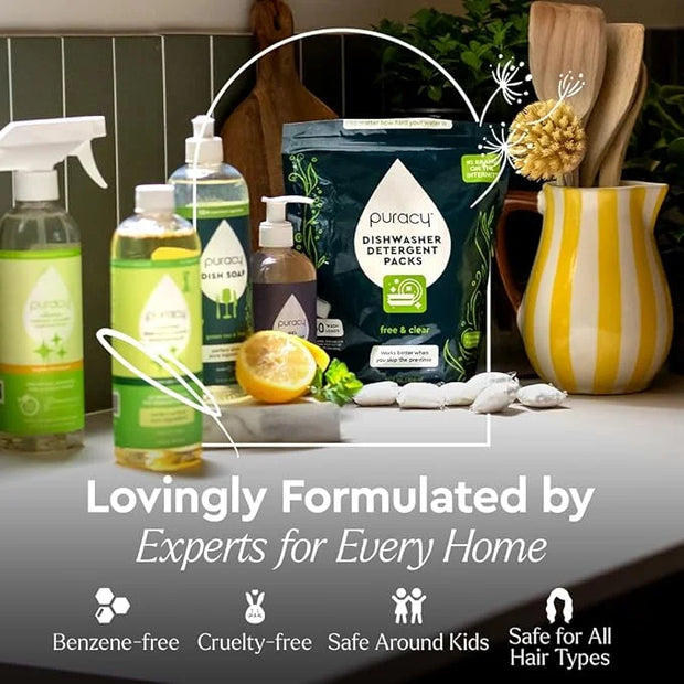 Puracy Natural Dry Shampoo For Women - Plant-Powered Cleansing Volumizing Revitalizing Dry Shampoo As Seen on TikTok, Benz...
