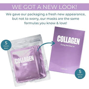 LAPCOS Collagen Sheet Mask, Firming Daily Elasticity