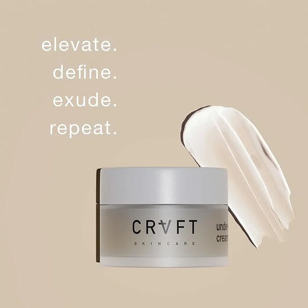 CRVFT Under Eye Cream | Brighten Dark Circles/Reduce the Appearance of Puffy Eyes | Peppermint Scented w/Caffeine | 30-Day...