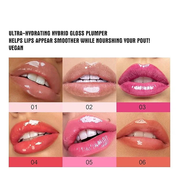 Lip Plumping Booster, Spicy Lip Lipstick, Lifter Gloss, Hydrating, Volumizes High-Shine Lip Plumping Lip Glass Mirror Lip ...