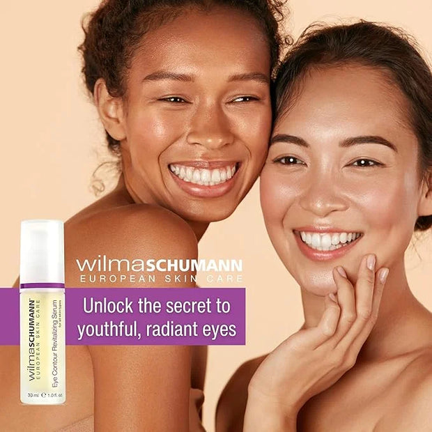 Collagen Moisturizing Serum + Eye Contour Serum Bundle, Reduces Fine Lines and Wrinkles, Set Includes (2) 1OZ/30ML Bottles...