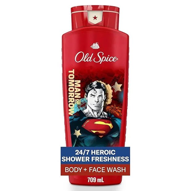 Old Spice Cleansing Body Wash for Men, 3X Defense, 24/7 Shower Fresh with Lasting Scent, 2-in-1 Body & Face Wash, Smell Li...