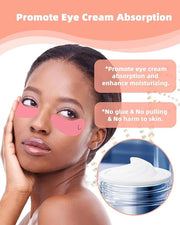 Under Eye Patches Silicone - 5 Pairs Reusable Eye Patches, Eye Wrinkle Patches, Reusable Under Eye Mask, Plump Fine Lines ...