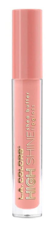 L.A. COLORS High Shine Shea Butter Lip Gloss, Baby Cakes, 0.14 Ounce (Pack of 2) - Product Image