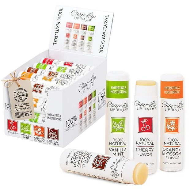 100% Natural Lip Balm Set - Petroleum