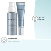 Neutrogena Rapid Wrinkle Repair Retinol Facial Moisturizer with SPF 30 Sunscreen, 1 fl. oz, & Rapid Wrinkle Repair Retinol...