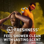 Old Spice Cleansing Body Wash for Men, 3X Defense, 24/7 Shower Fresh with Lasting Scent, 2-in-1 Body & Face Wash, Eaglefan...