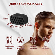 Jaw Exerciser for Men 3 Resistance Levels Jawline 6 Pcs - Product Image